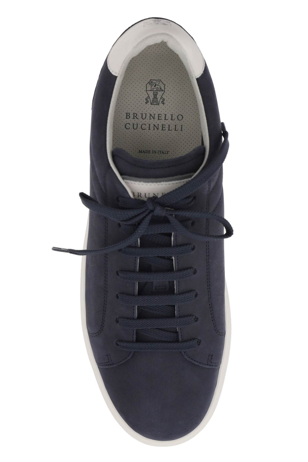 Brunello Cucinelli Nubuck Sneakers   Blue