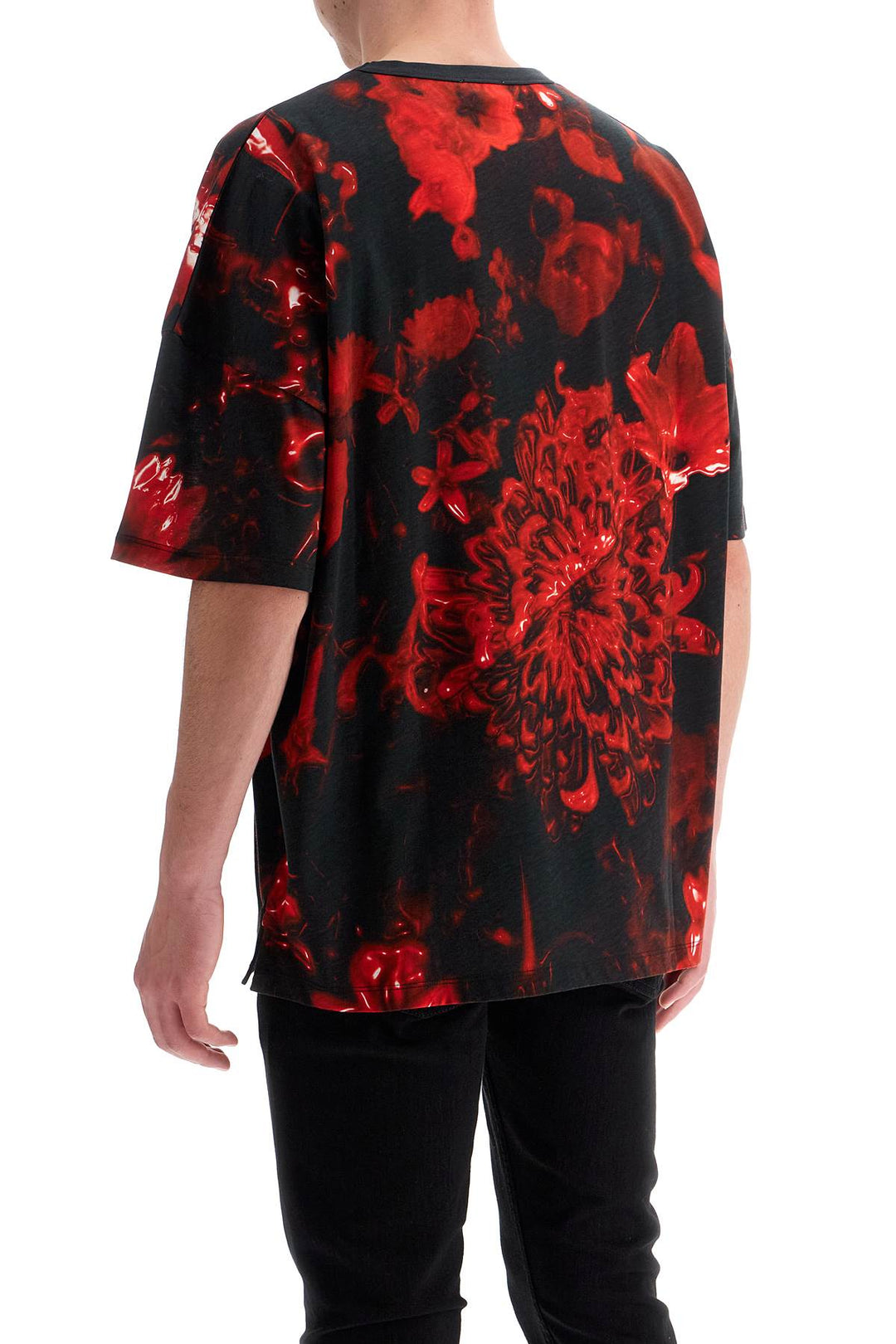 Alexander Mcqueen Oversized Printed T-Shirt