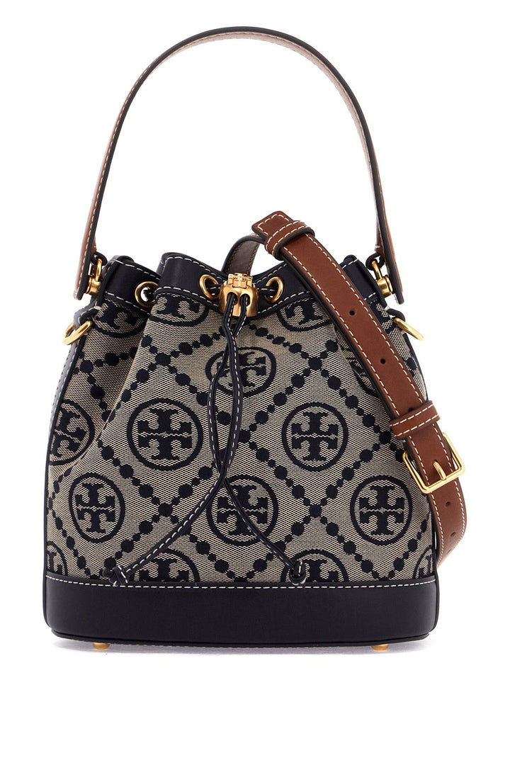 Tory Burch t monogram bucket bag