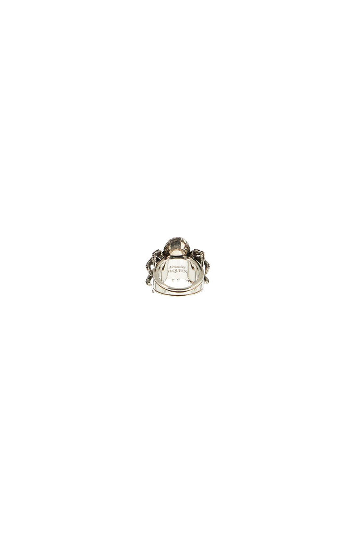 Alexander Mcqueen antique silver spider ring