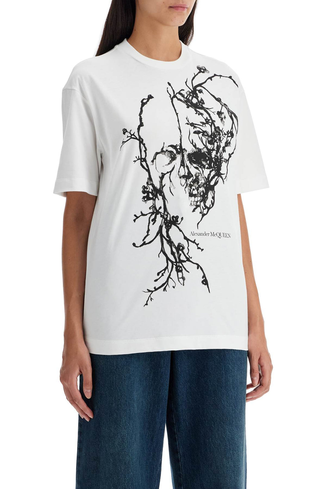 Alexander Mcqueen oversized cherry blossom