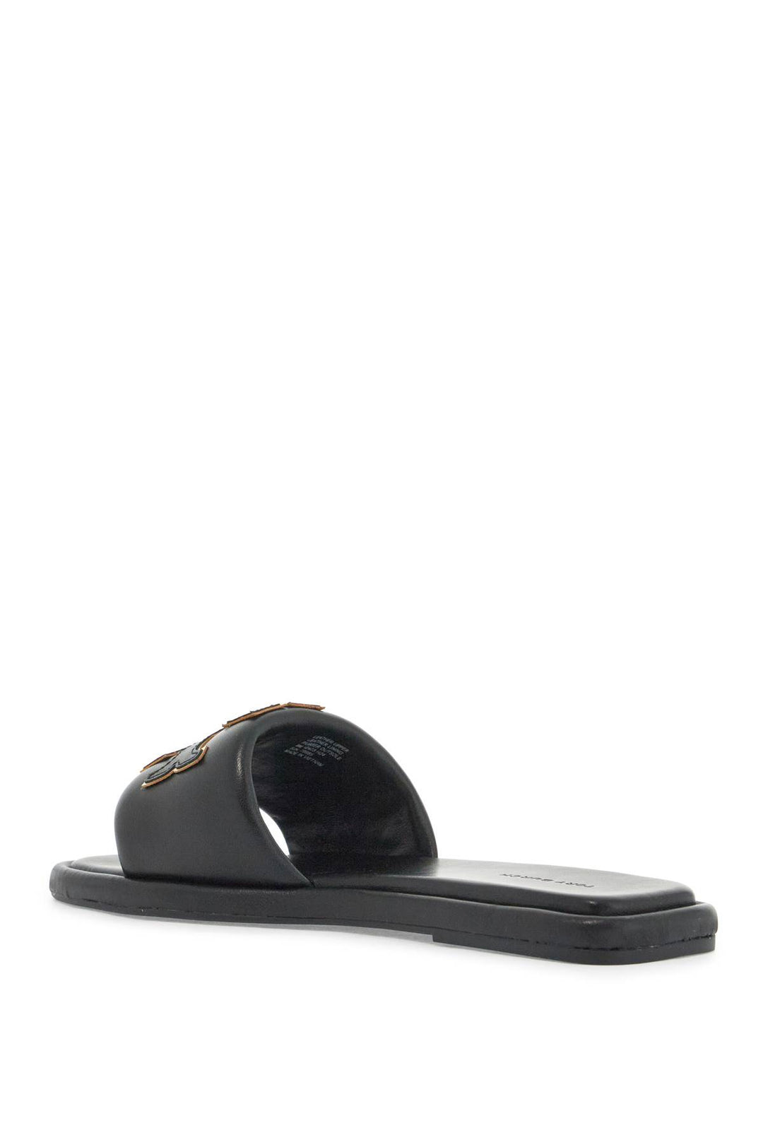 Tory Burch Double T Leather Slides