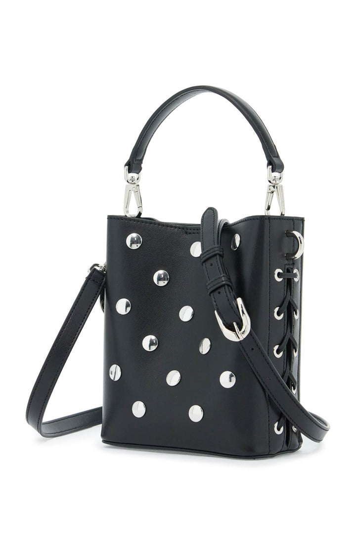 Stella McCartney frayme studded mini bucket bag