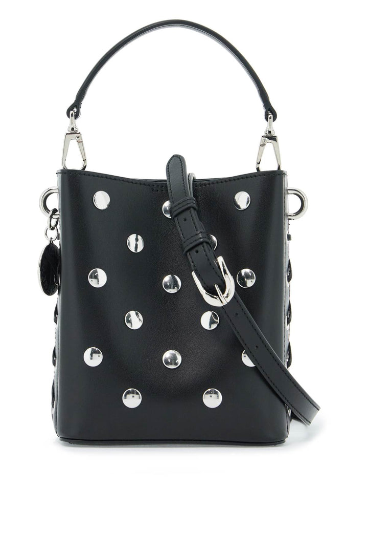 Stella McCartney frayme studded mini bucket bag