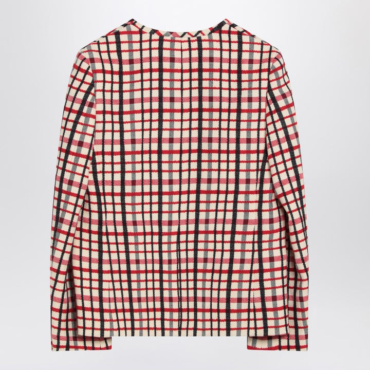 Valentino Check-pattern jacket