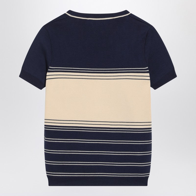 Chez Valentino print sweater