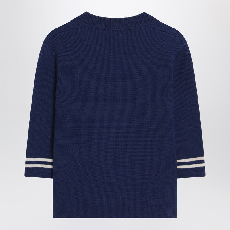Valentino double-breasted wool cardigan