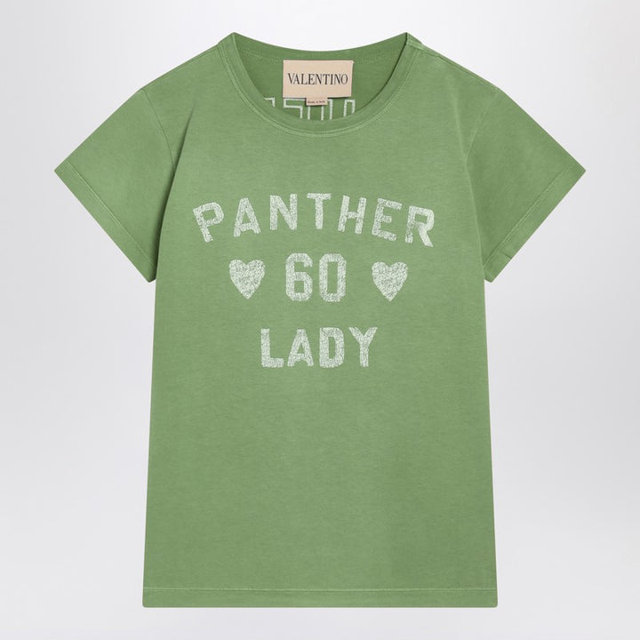 Chez Valentino print T-shirt