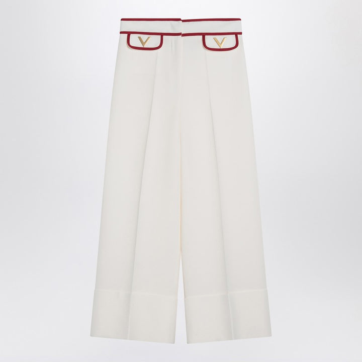 Valentino trousers with Gold V