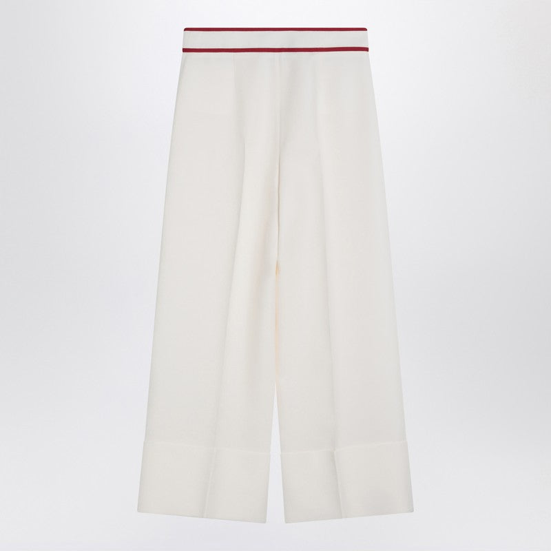 Valentino trousers with Gold V