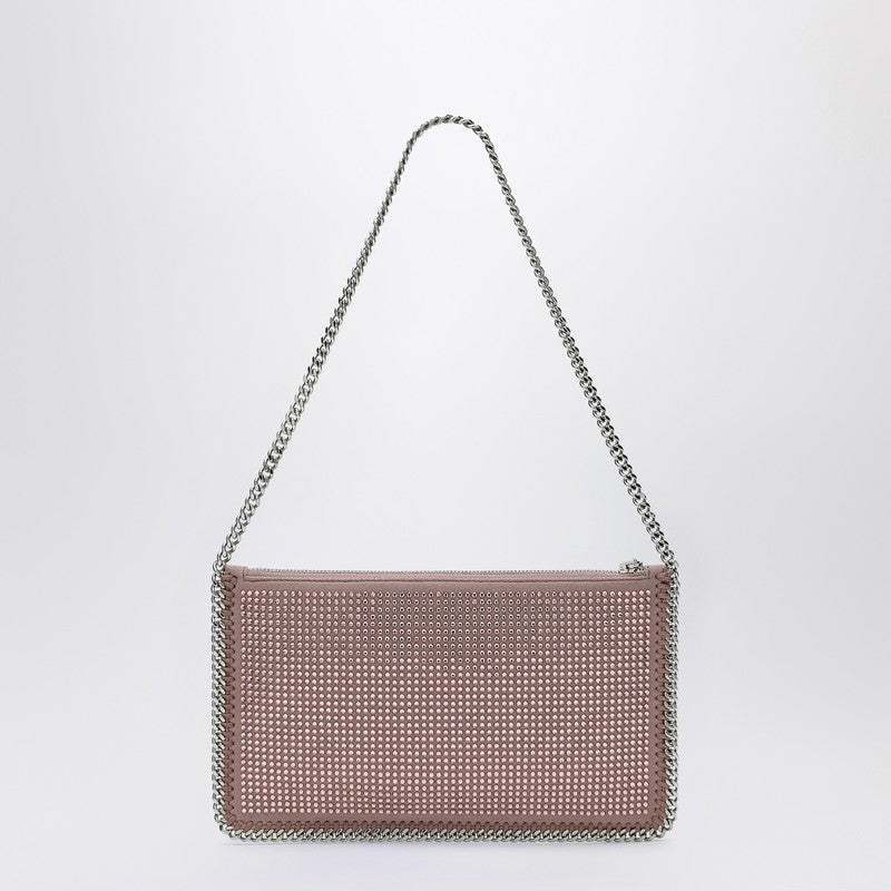Stella McCartney Falabella Clutch Shoulder Bag with Rhinestones