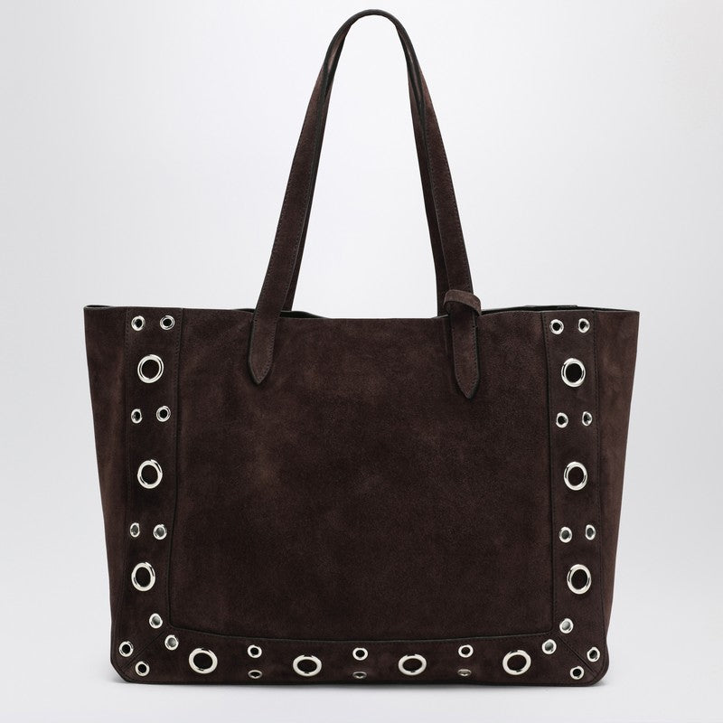 Valentino Garavani Medium Suede Nellcôte Tote
