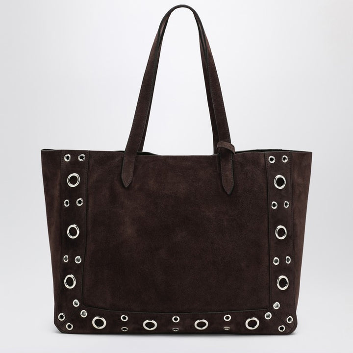 Valentino Garavani Medium Suede Nellcôte Tote