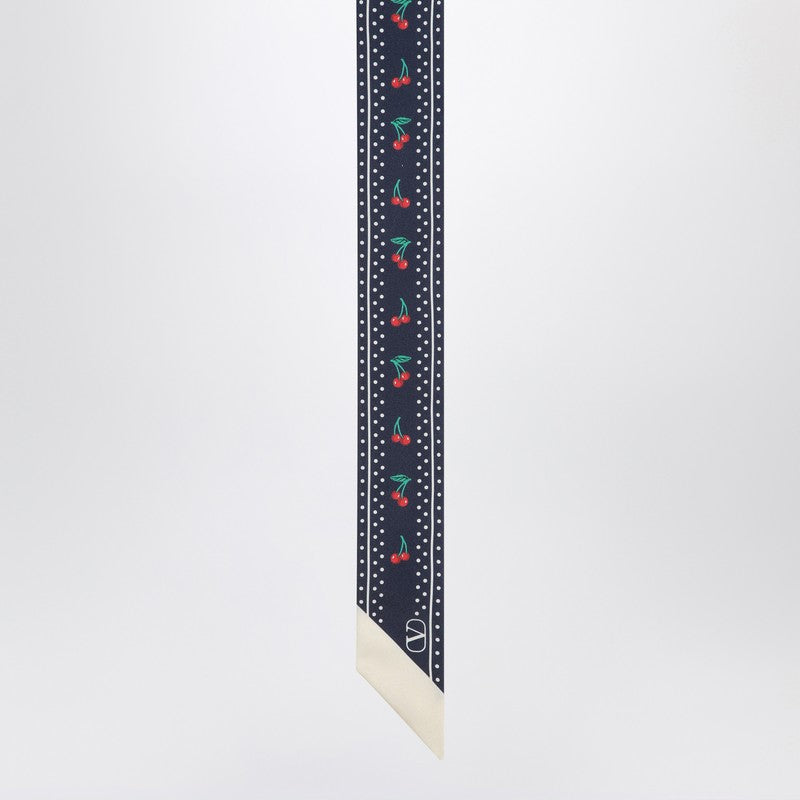 Valentino Garavani Cherryfic Bandeaux scarf