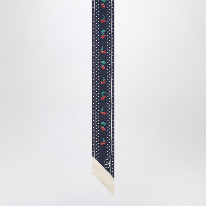 Valentino Garavani Cherryfic Bandeaux scarf