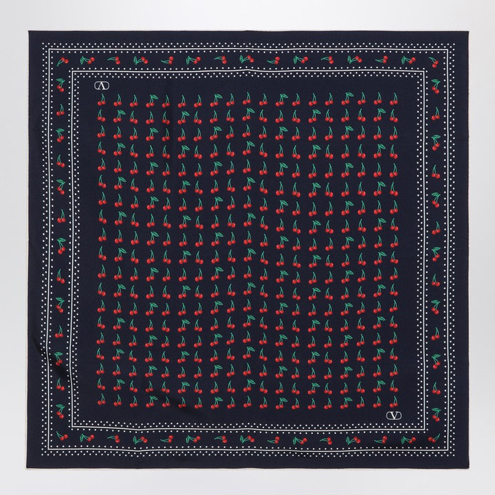 Valentino Garavani Cherryfic silk scarf