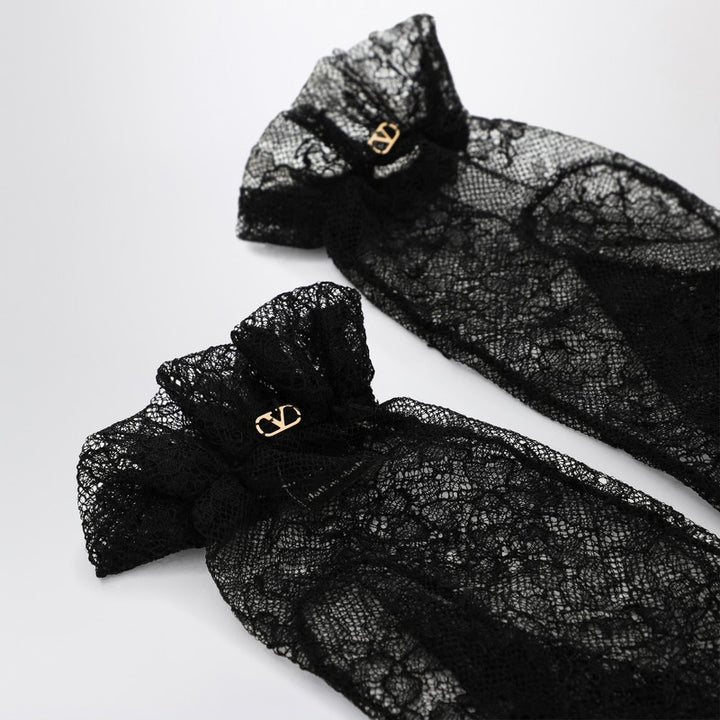 Valentino Garavani lace Vlogo Signature gloves