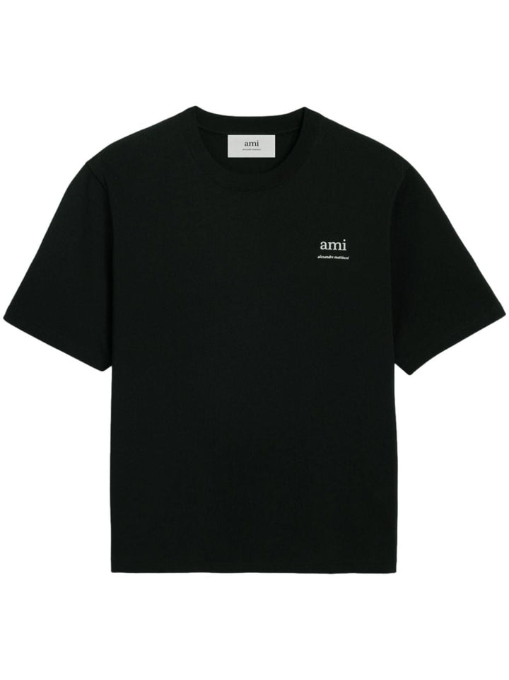 Ami Paris T Shirts And Polos Black