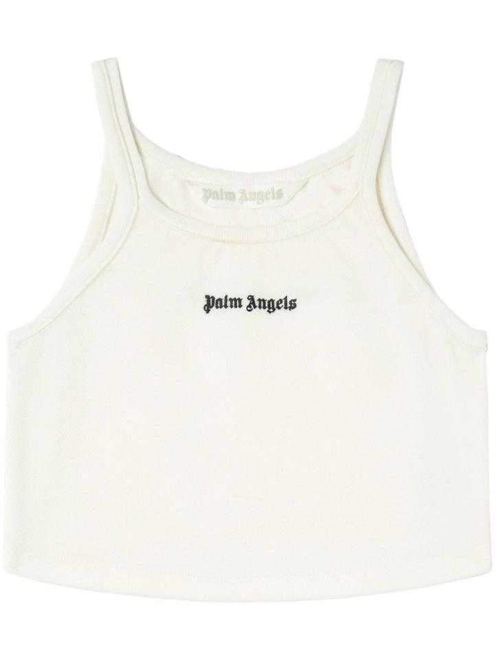 Palm Angels Top White