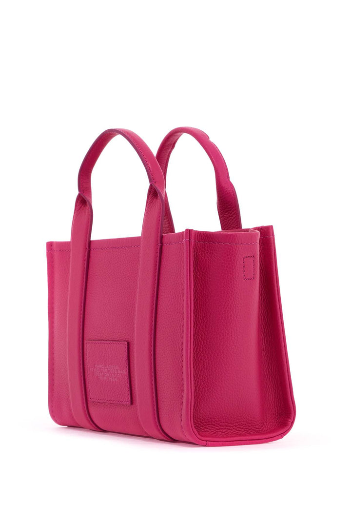 Marc Jacobs The Leather Small Tote Bag   Fuchsia