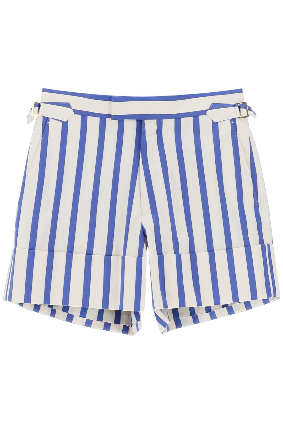 Vivienne Westwood 'Bertram' Striped Shorts   Bianco