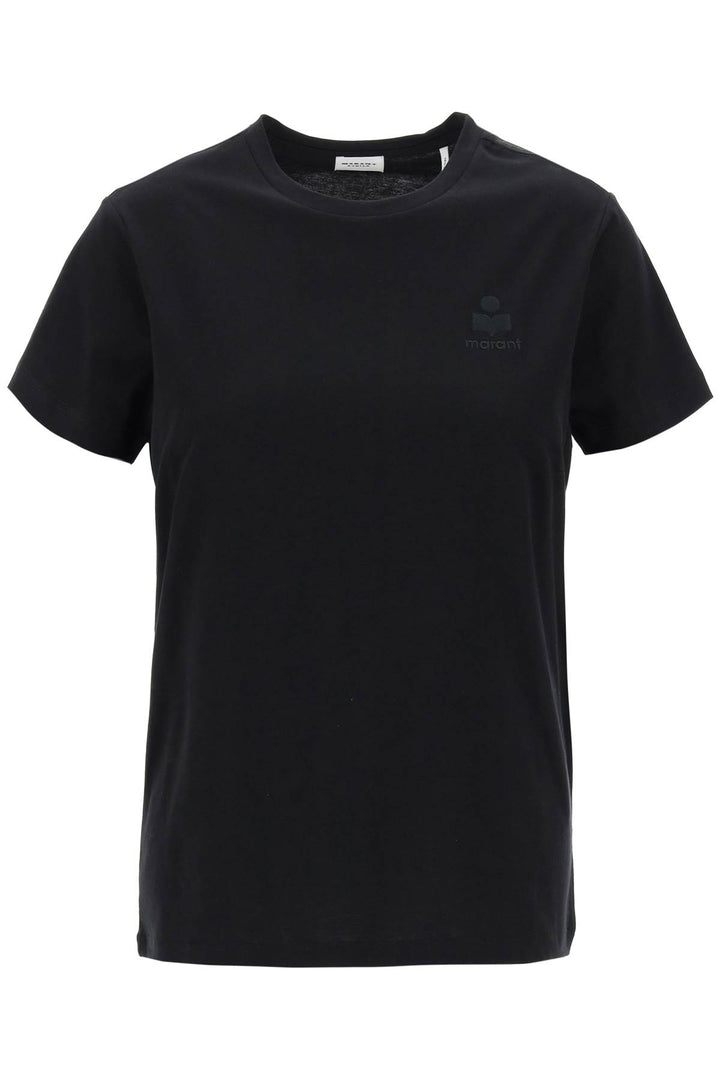 Isabel Marant Etoile Aby Regular Fit T Shirt   Black