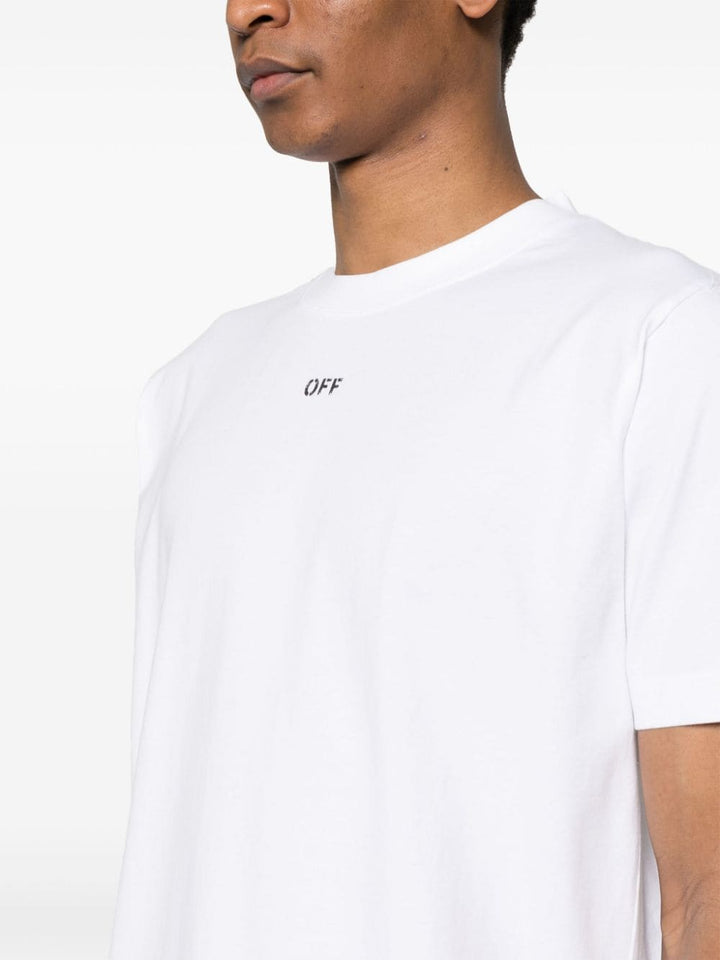 Off White T Shirts And Polos White