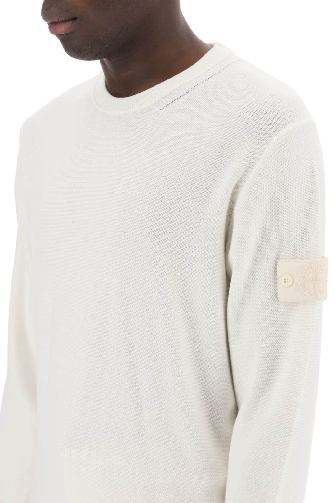 Stone Island cotton and cashmere ghost piece pullover