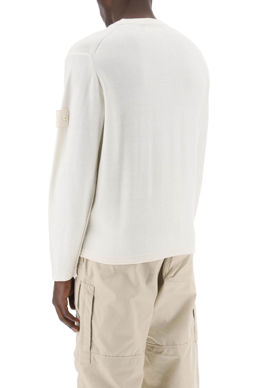 Stone Island cotton and cashmere ghost piece pullover