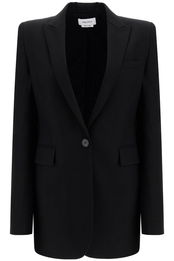 Alexander Mcqueen gabardine jacket