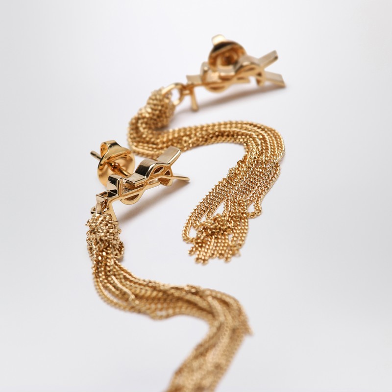 Saint Laurent Cassandre dangling earrings