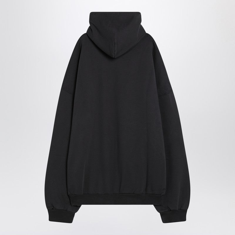 Balenciaga Optical washed oversized hoodie