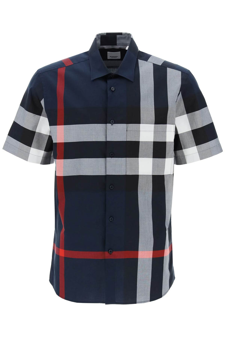 Burberry short sleeve summerton shirt