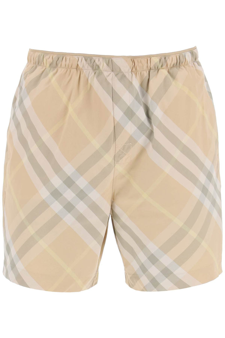 Burberry Checkered Bermuda Shorts