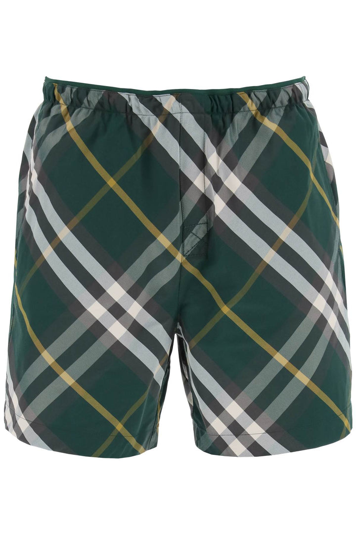 Burberry Checkered Bermuda Shorts