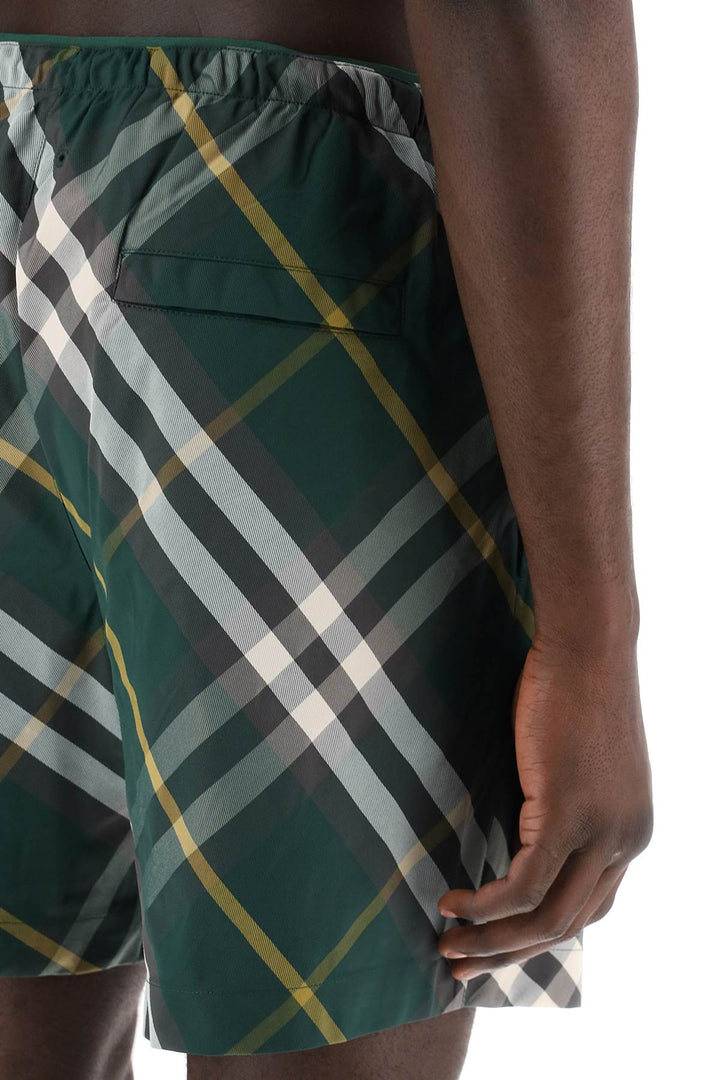 Burberry Checkered Bermuda Shorts