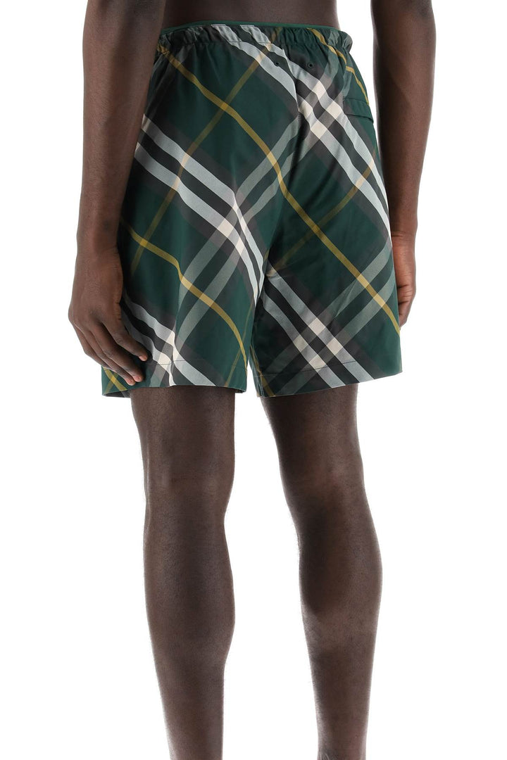 Burberry Checkered Bermuda Shorts