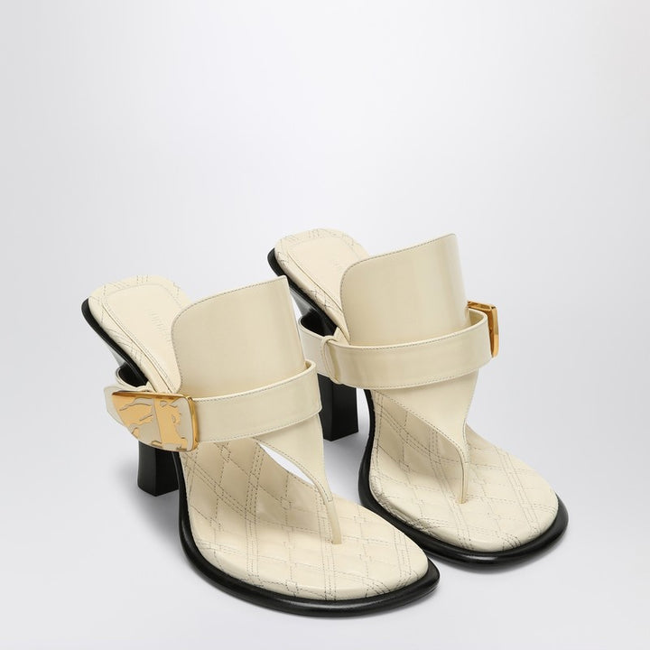 Burberry leather Bay sandals