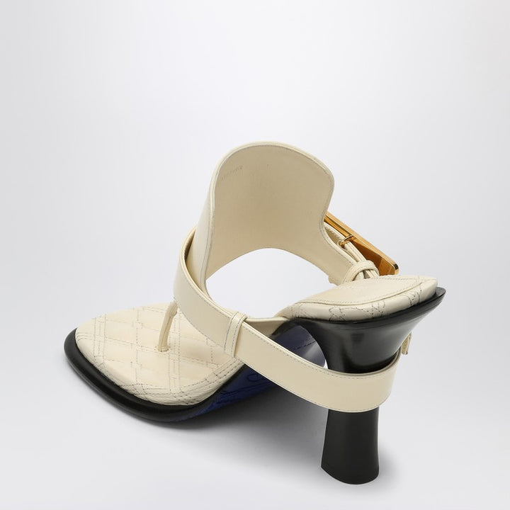 Burberry leather Bay sandals