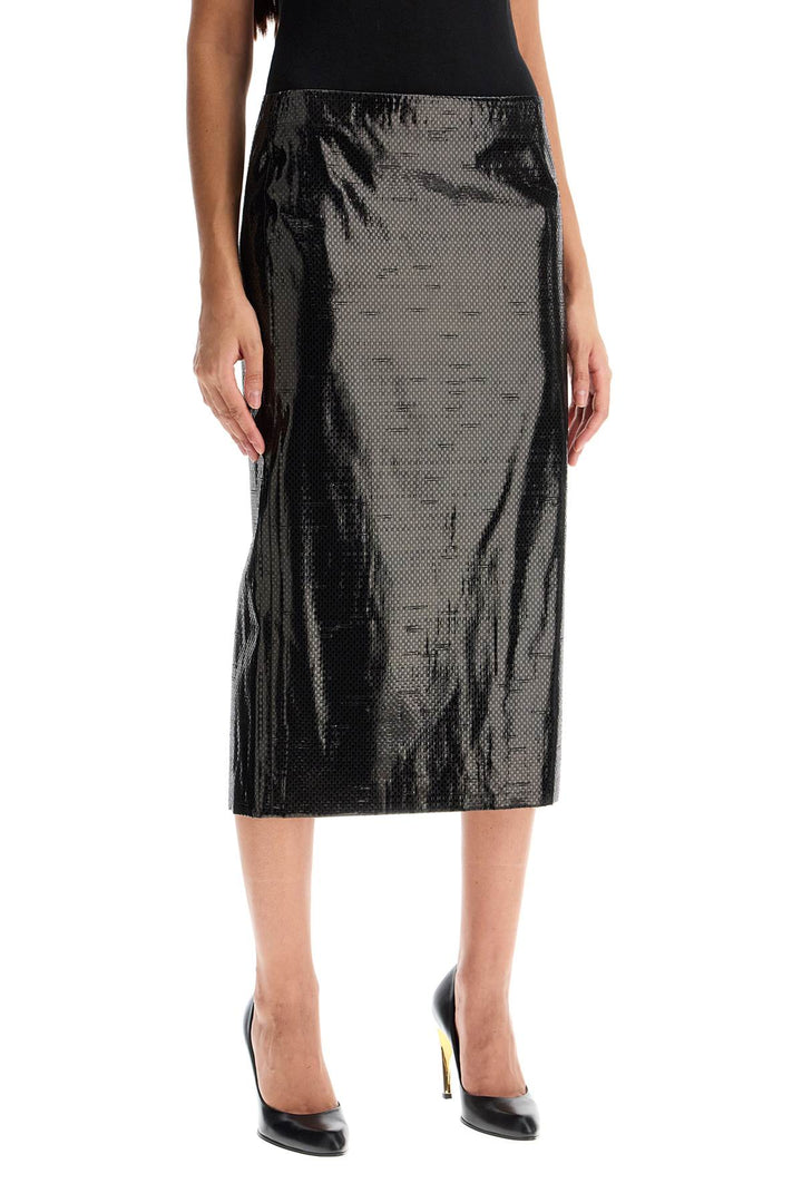 Alexander Mcqueen Silk Skirt