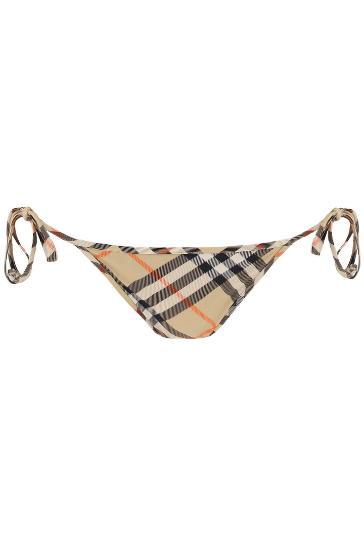 Burberry checkered bikini bottom