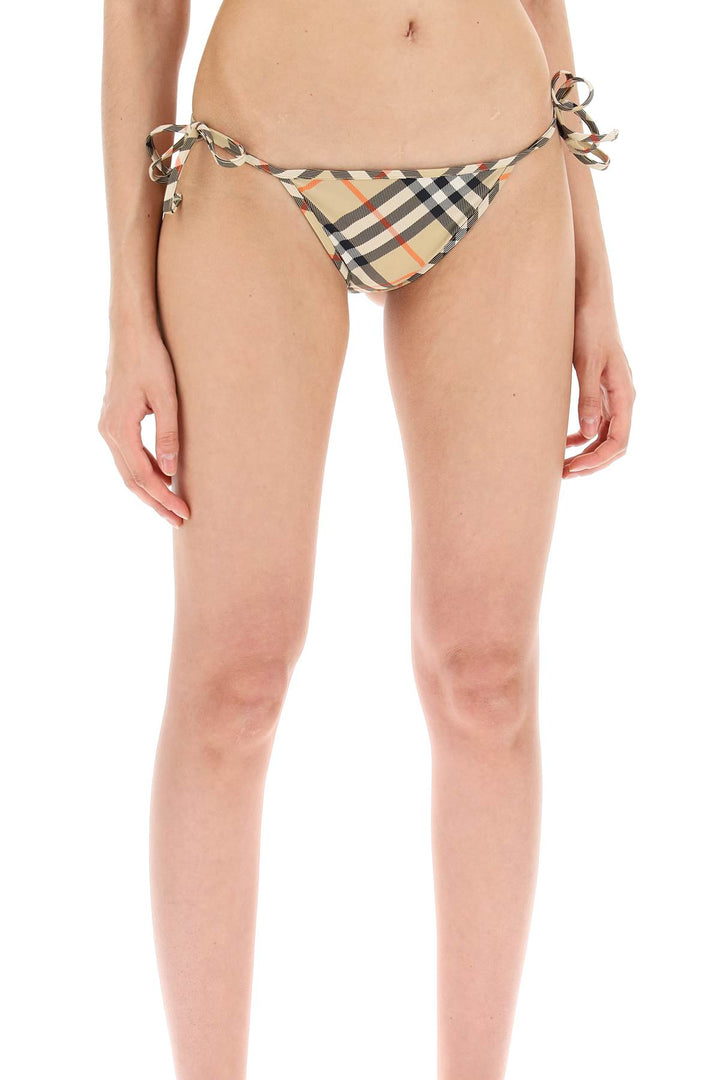 Burberry checkered bikini bottom