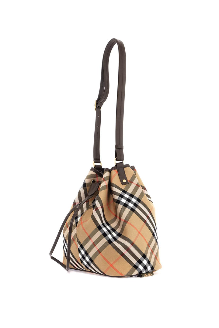 Burberry ered bucket bag