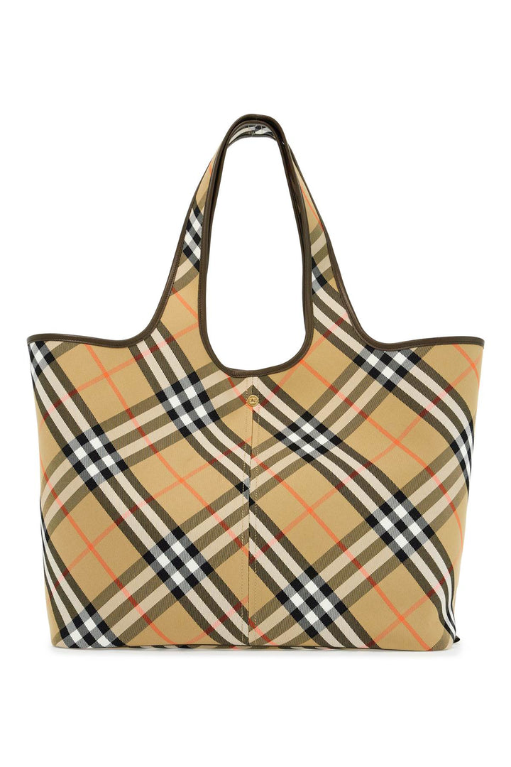 Burberry Checkered Tote