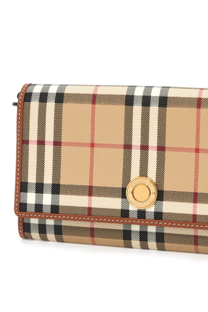 Burberry ered checkered mini crossbody bag