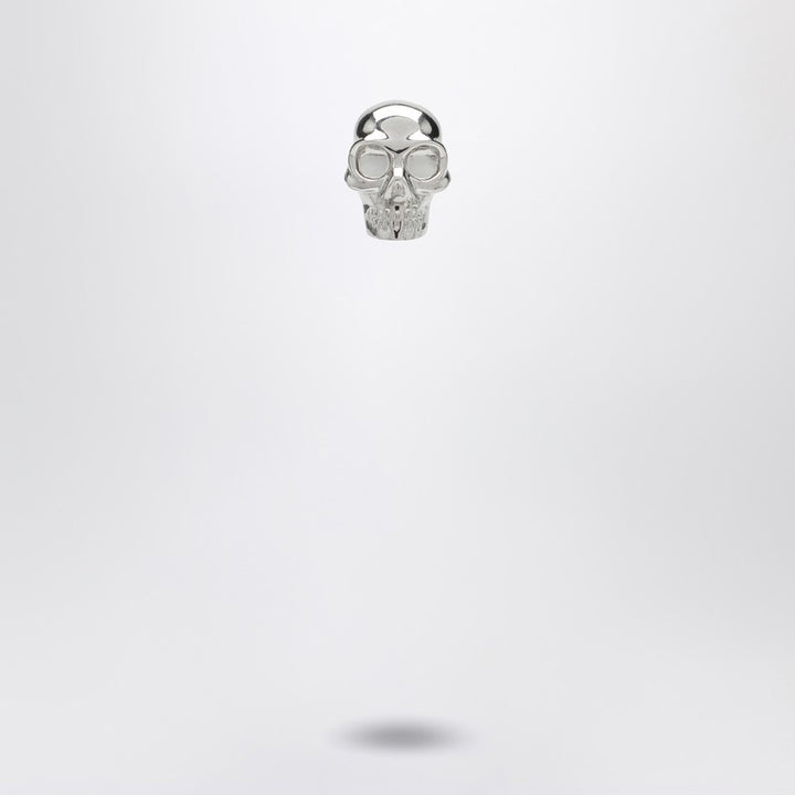 Alexander McQueen Skull Earring in palladium