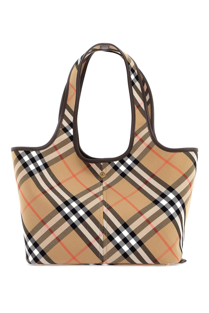 Burberry Checkered Tote Bag