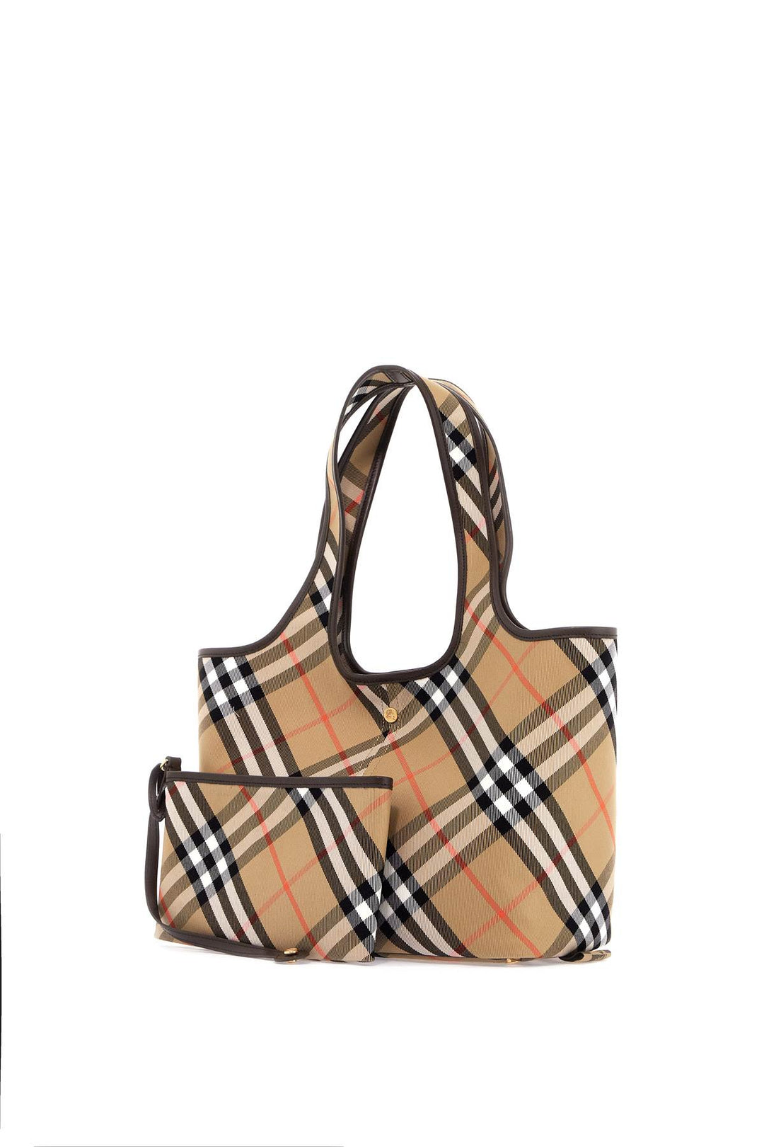 Burberry Checkered Tote Bag