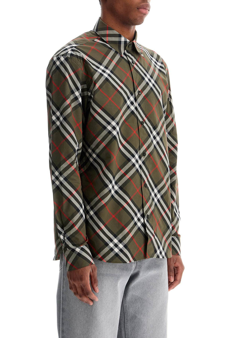 Burberry Checkered Cotton Shirt