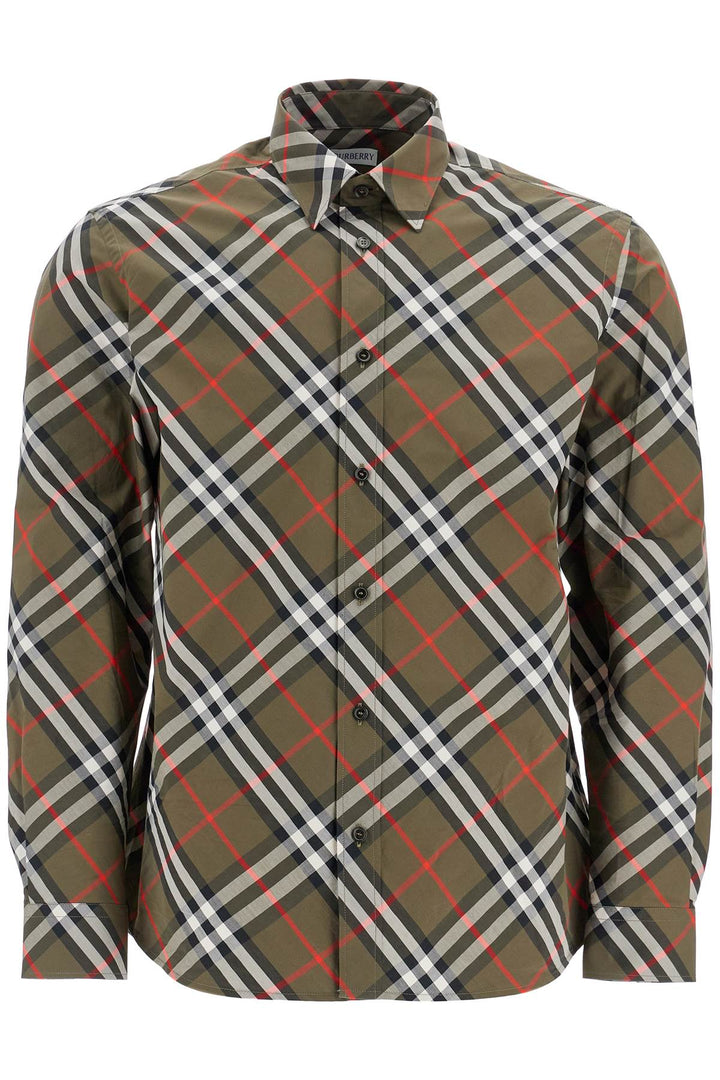 Burberry Checkered Cotton Shirt